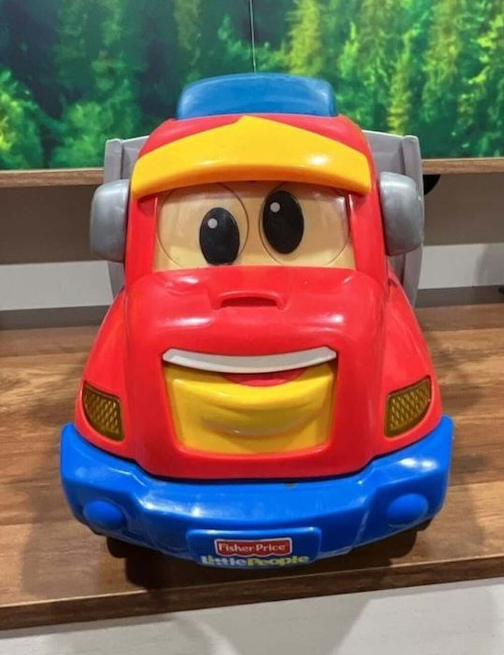 Fisher-Price Little People Wheelies Zig The Big Rig Talking Car Carrier Truck